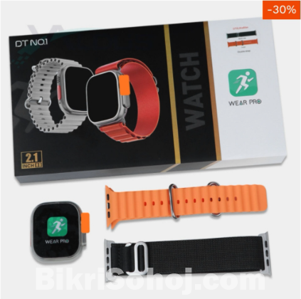 Brand New DT NO.1 Wear Pro Smartwatch (49mm) with 2 Straps